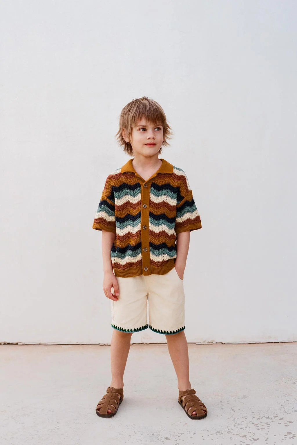 Рубашка в технике крючок — Специальная серия