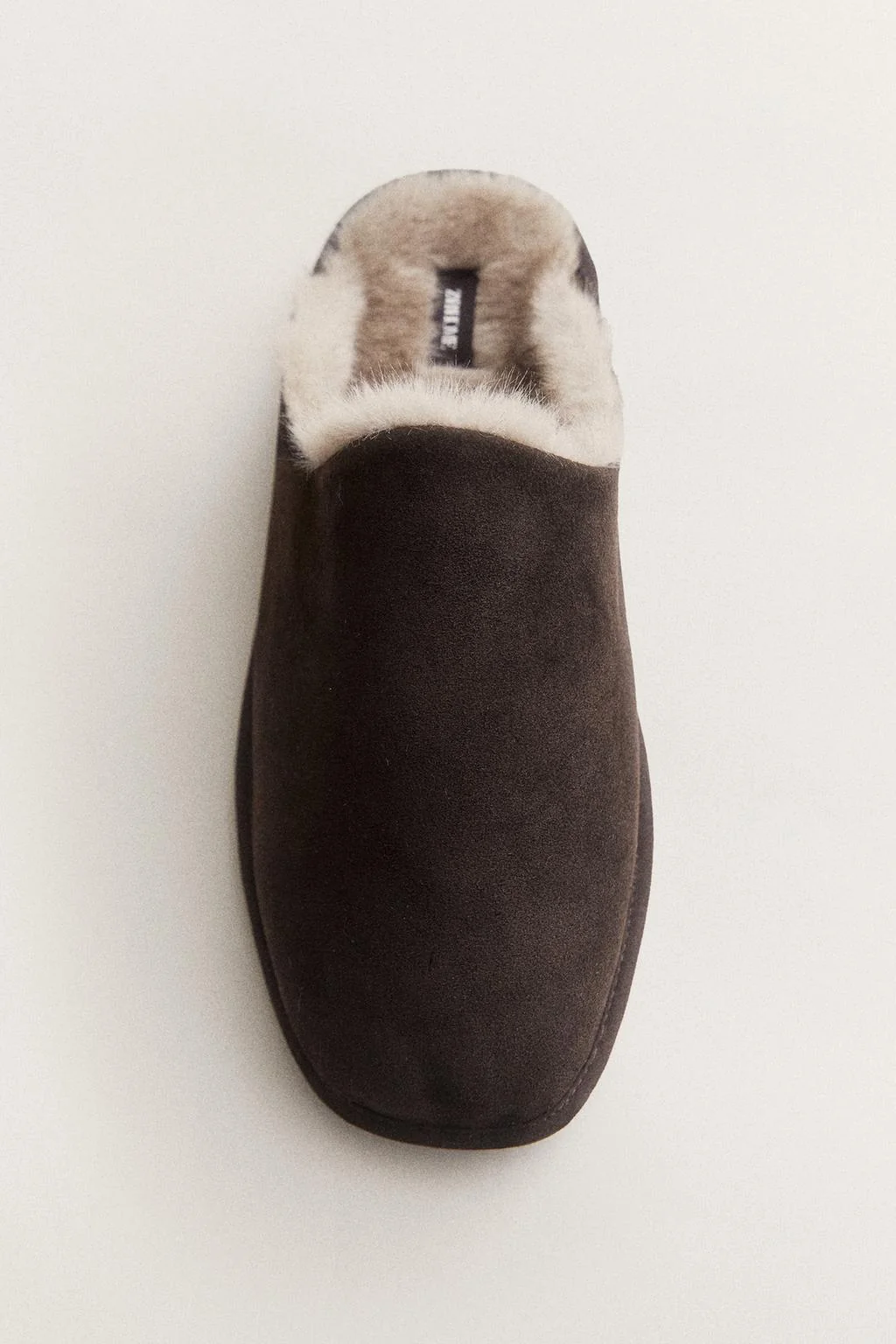Теплые тапочки-мюли Warm Leather