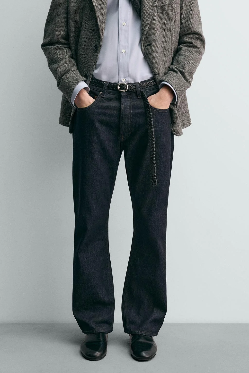 Джинсы с прямыми штанинами и bootcut коллекция AARON LEVINE X ZARA