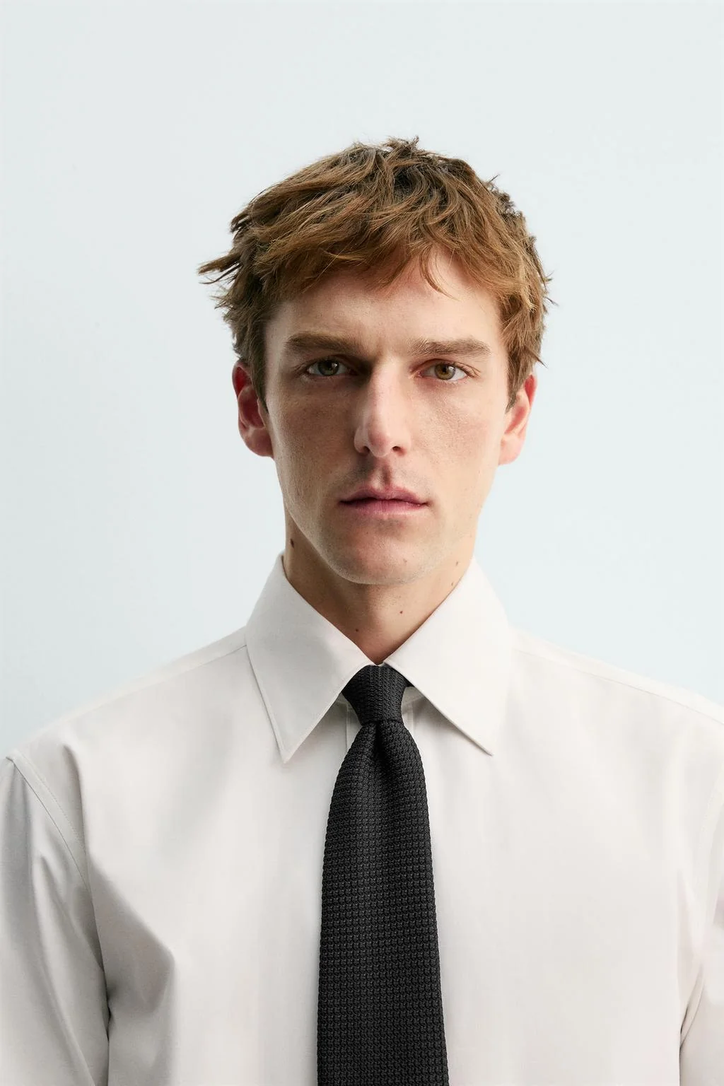 Галстук из 100% шелка с текстурой Аарон Левин X ZARA — Красные галстуки