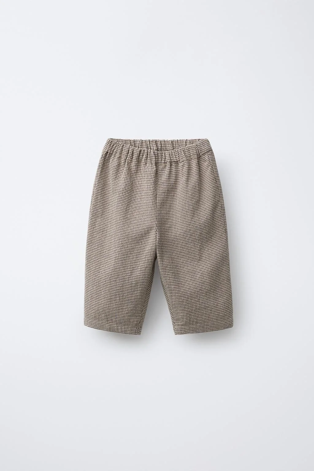 Брюки в клетку гингхам