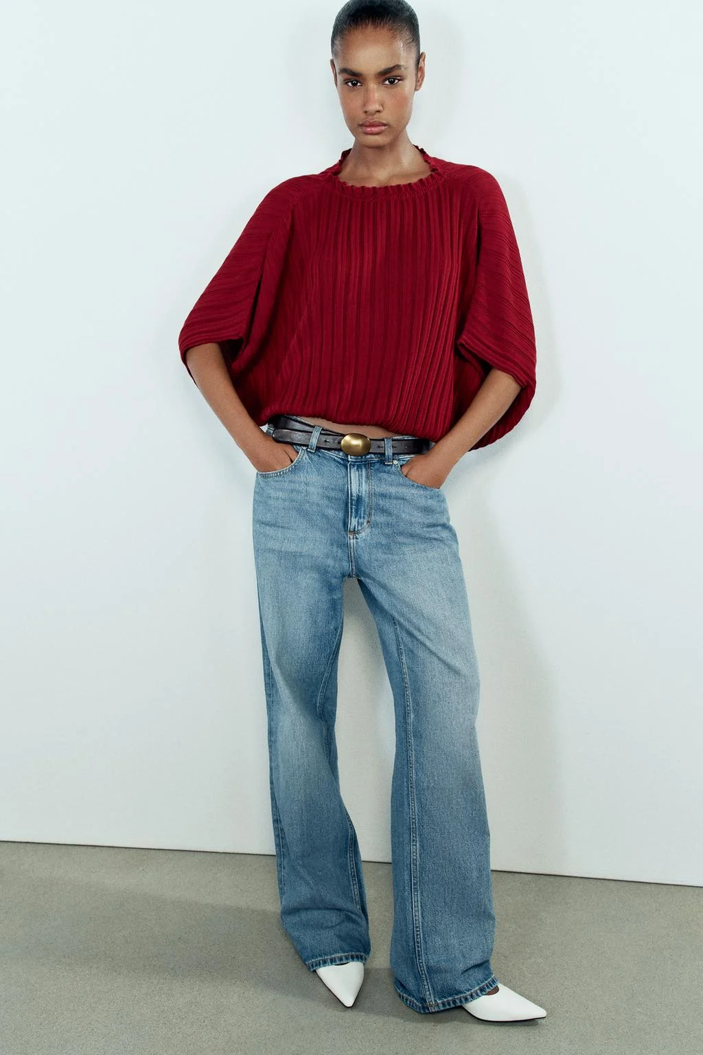 Топ с широкой резинкой