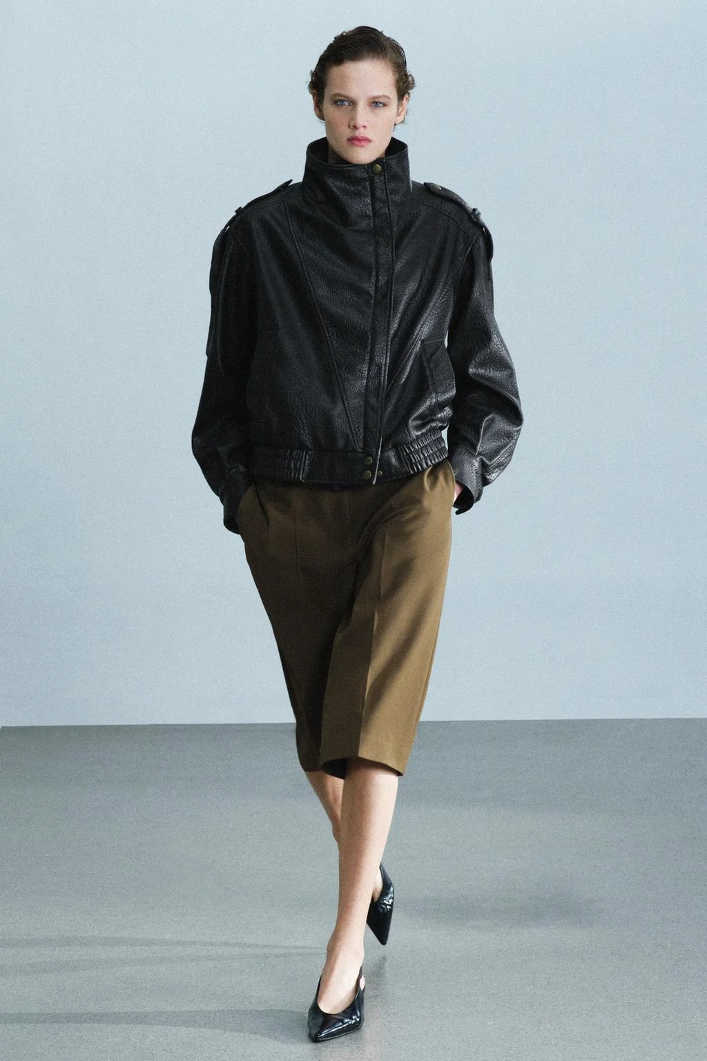 ZW COLLECTION Бермуды из шерстяной смеси