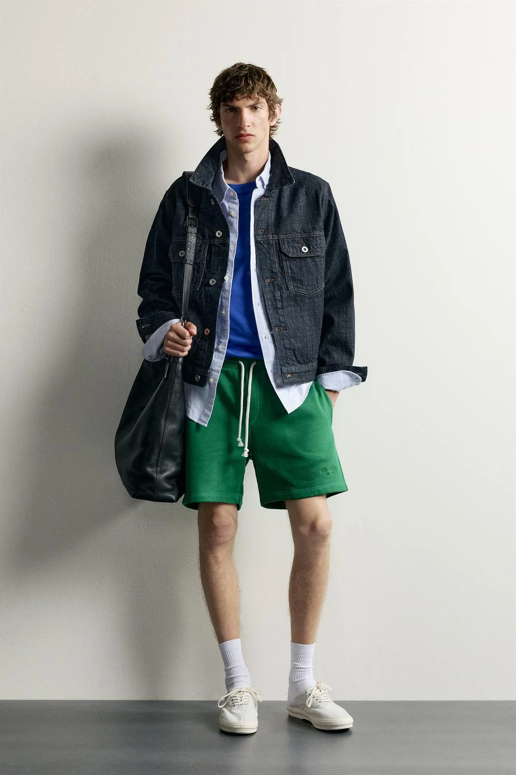 Укороченные бермуды с вышивкой 0FR. PARIS X ZARA