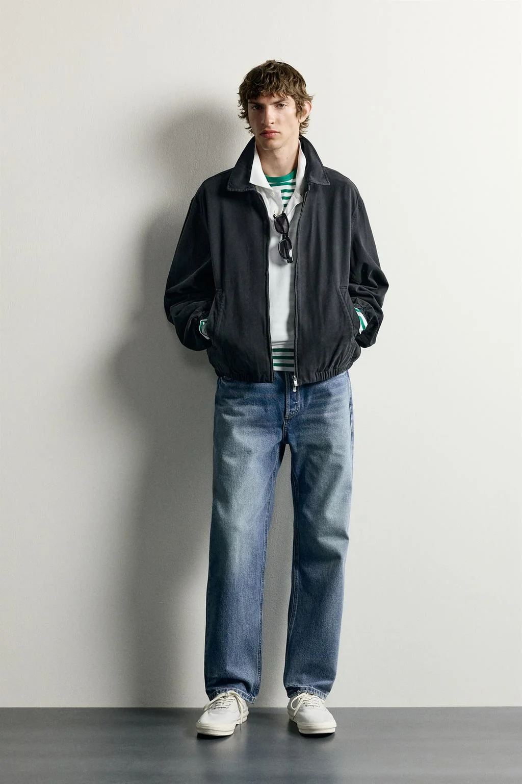 Куртка из выцветшего хлопка 0FR. PARIS X ZARA