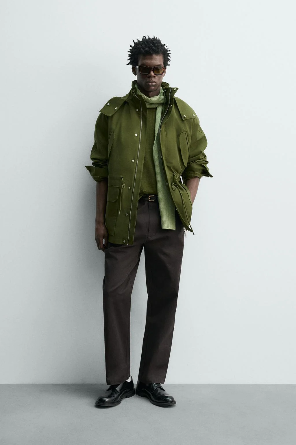 Техническая парка со съёмным жилетом — Жилеты