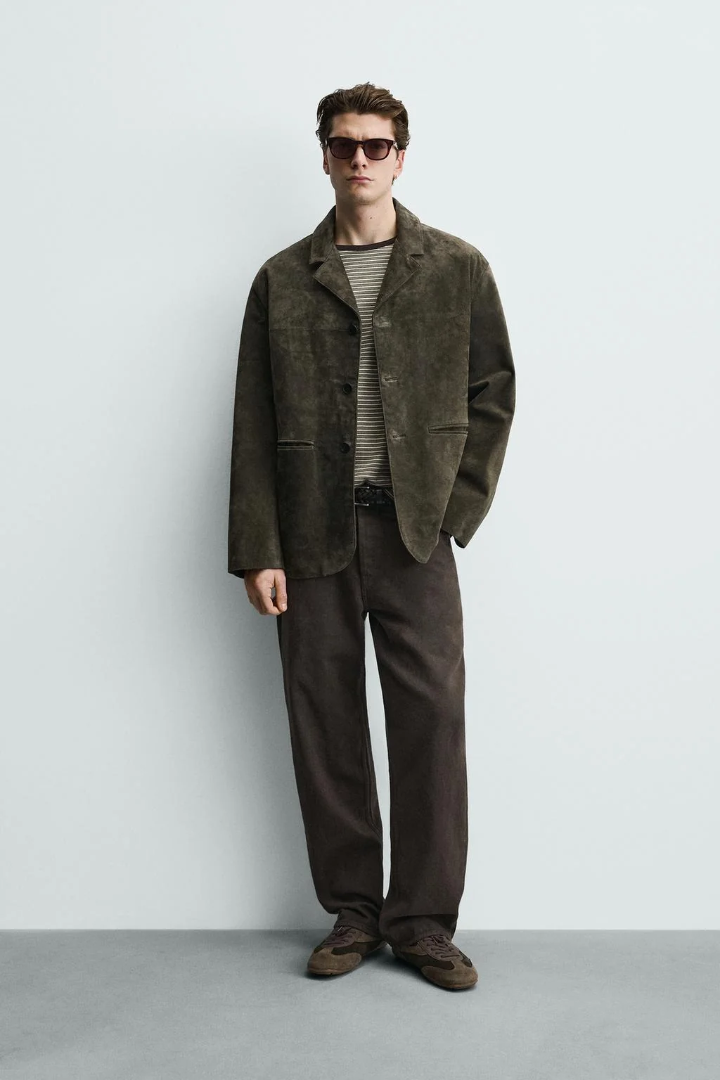 Пиджак замшевый — Под кожу