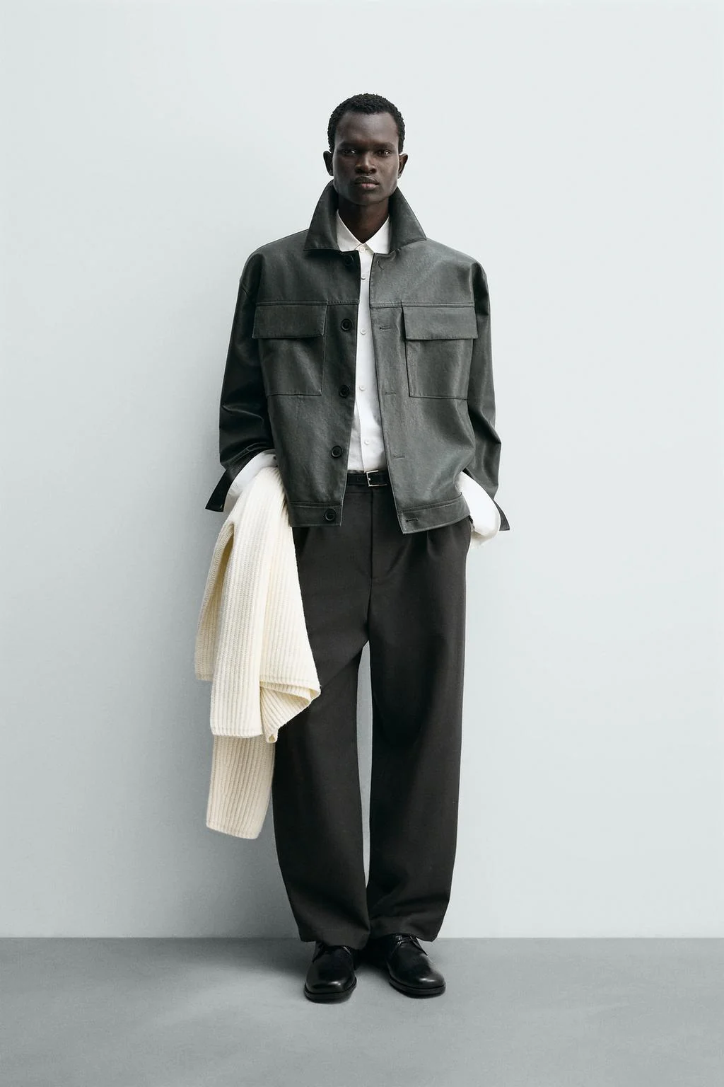 Куртка из искусственной кожи — Под кожу