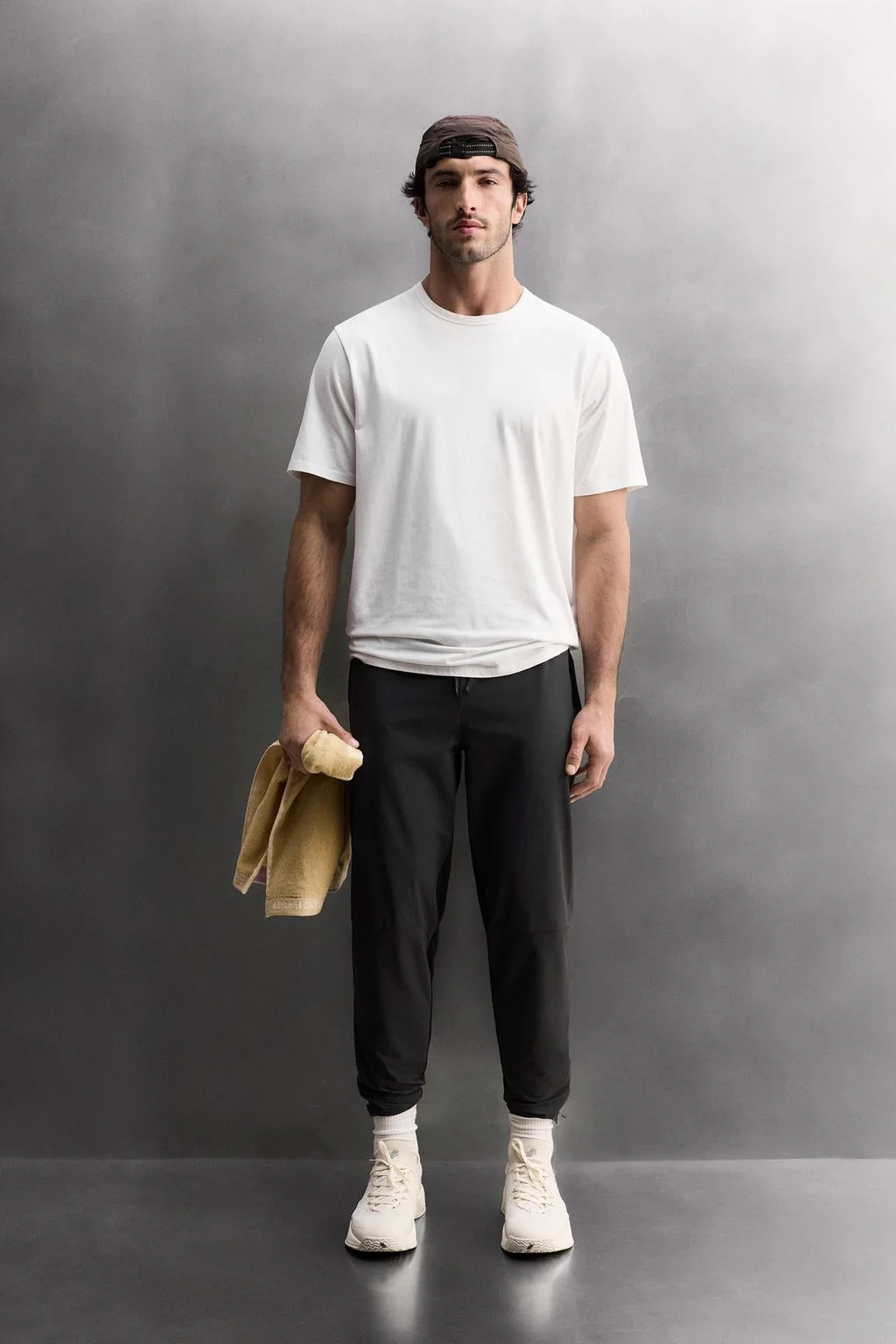 Хлопковая смесь техническая футболка — Спортивная одежда