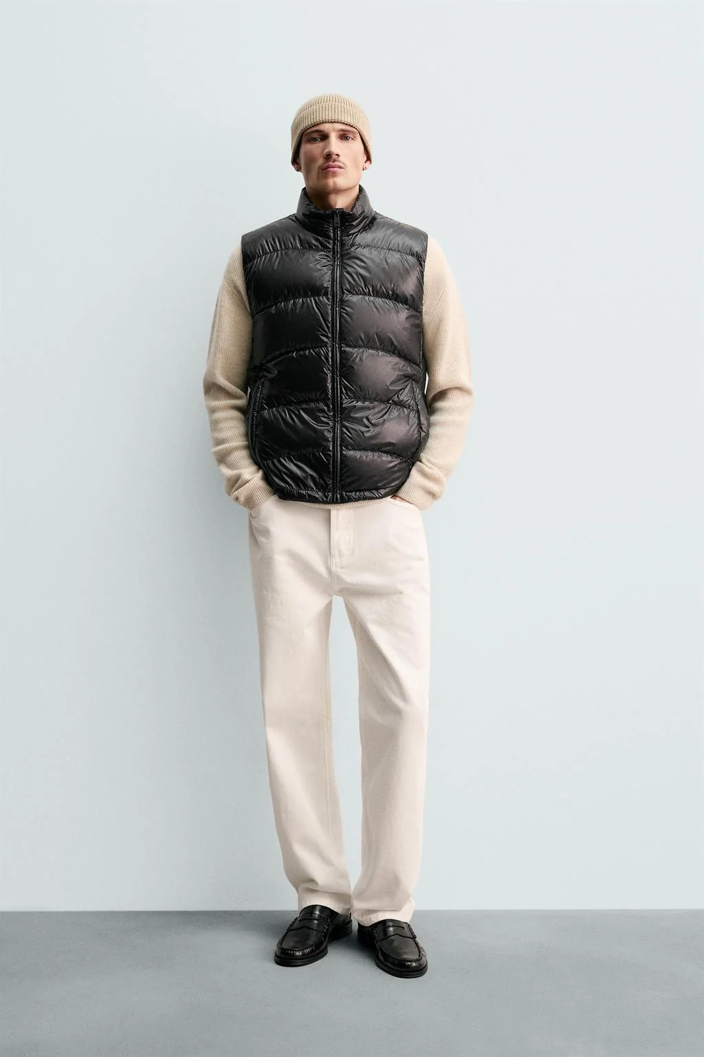 Утеплённый водоотталкивающий жилет 80% пух - 20% перо ORIGINS — Жилеты