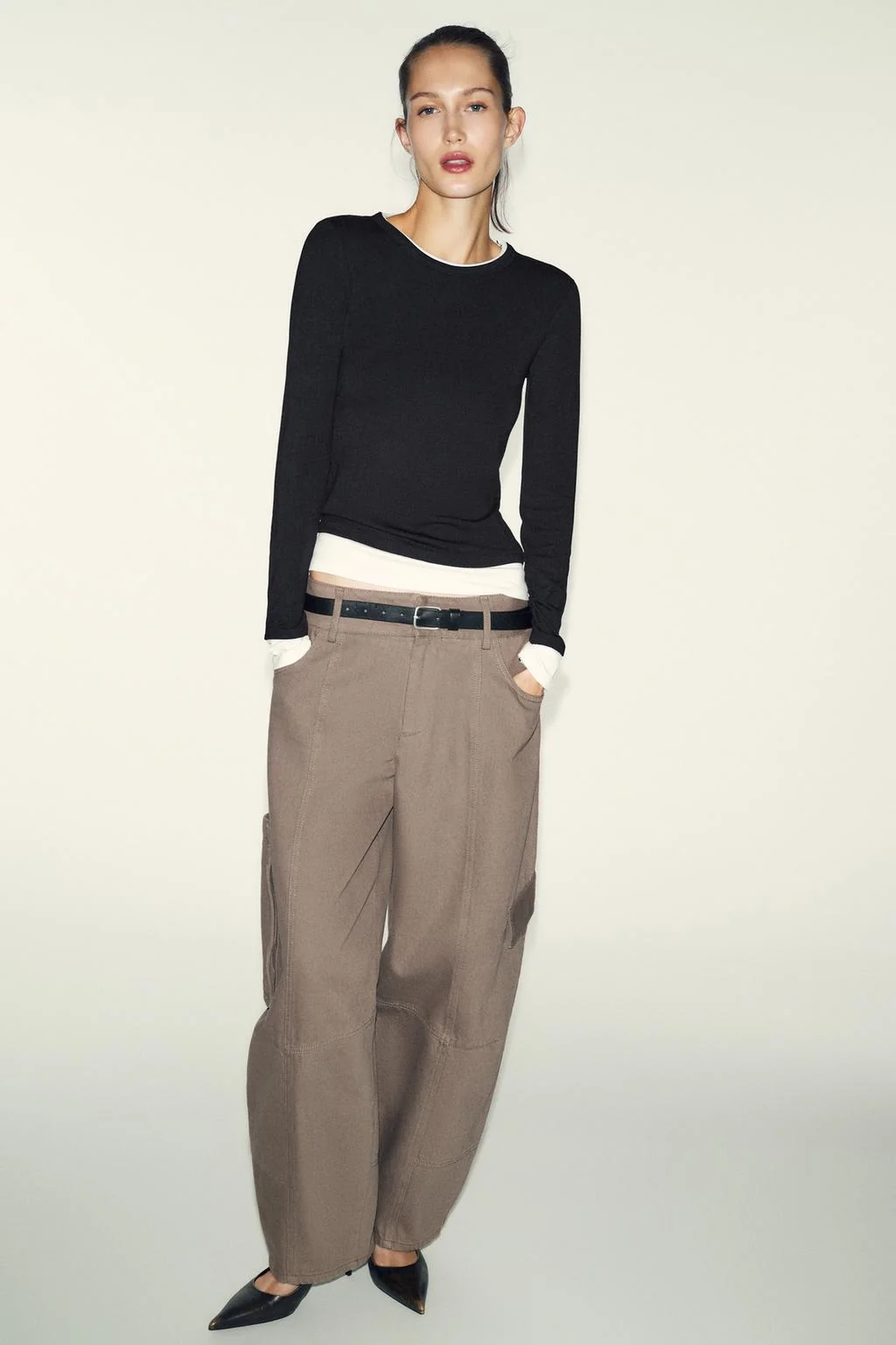 Футболка с контрастным слоем