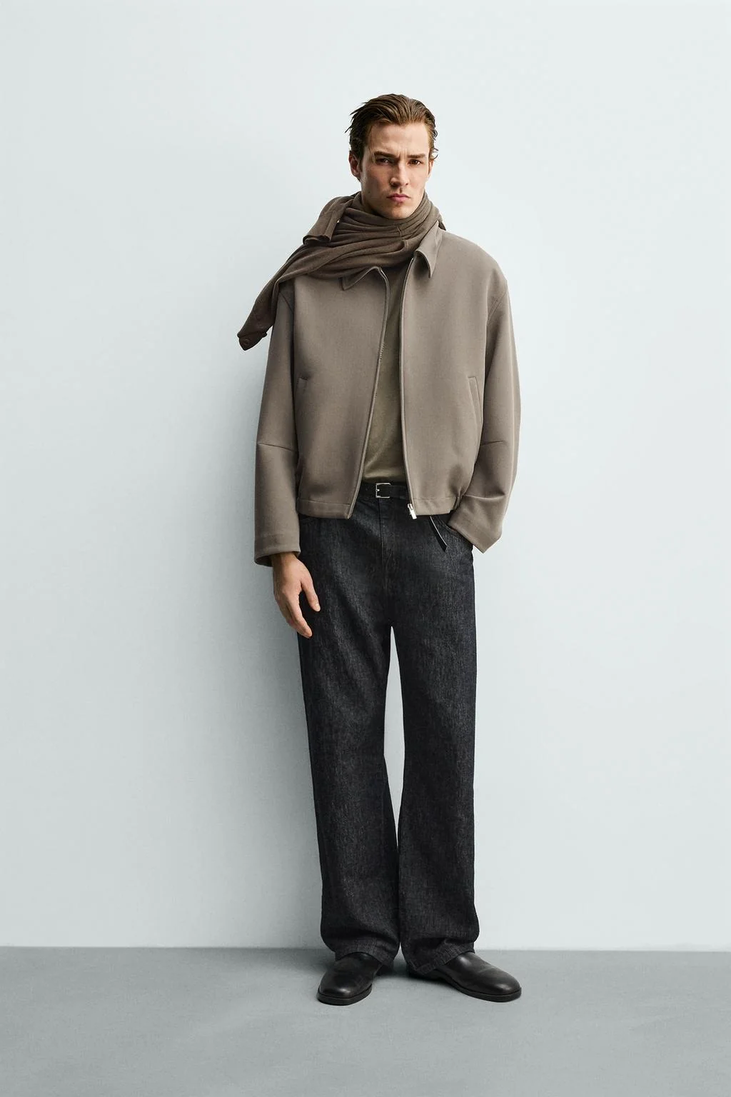 Куртка свободного кроя