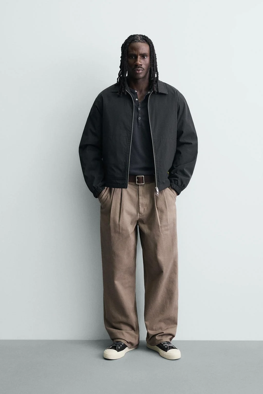 Техническая куртка свободного кроя — Бомбер