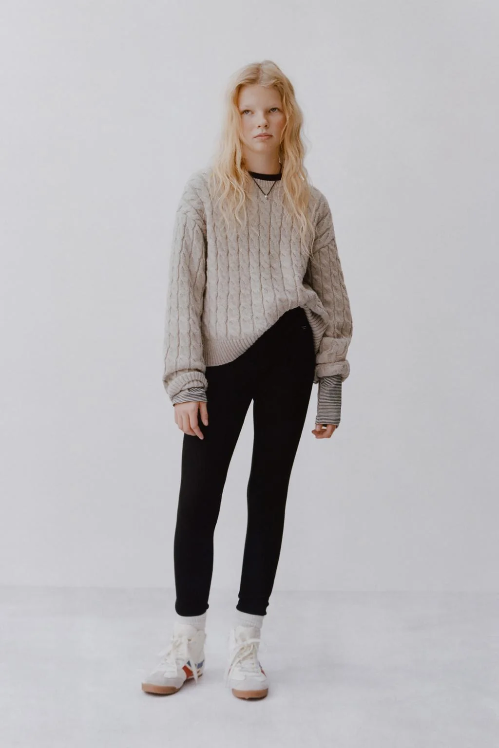 Набор из 2 леггинсов без принта