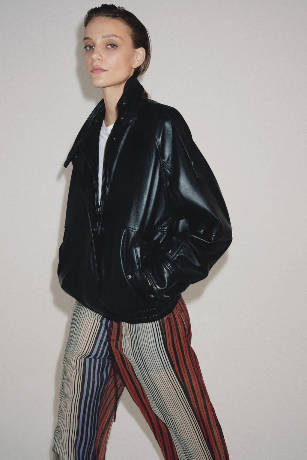Пижамные брюки в полоску ZW COLLECTION