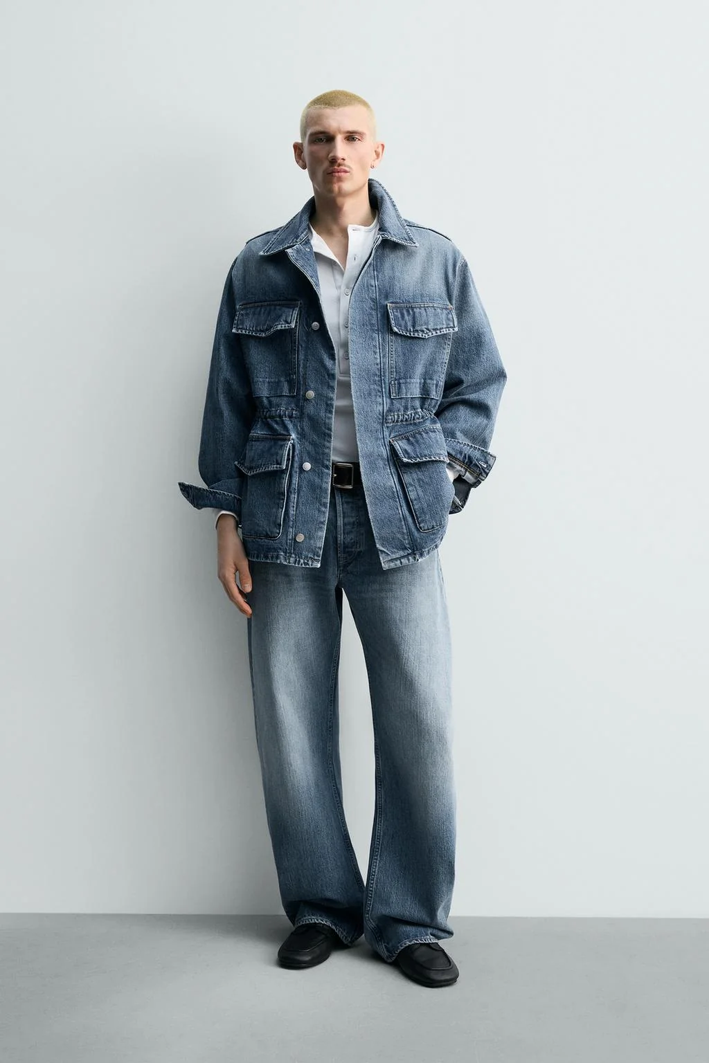 Джинсовая парка-utility с карманами — Теория цветов