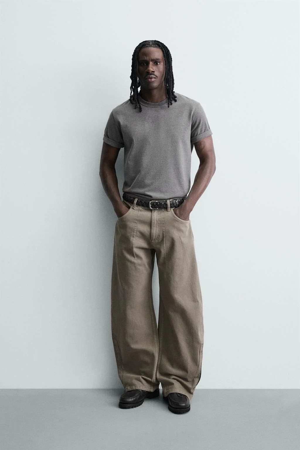 Джинсы с эффектом баллон на молнии — Пышный