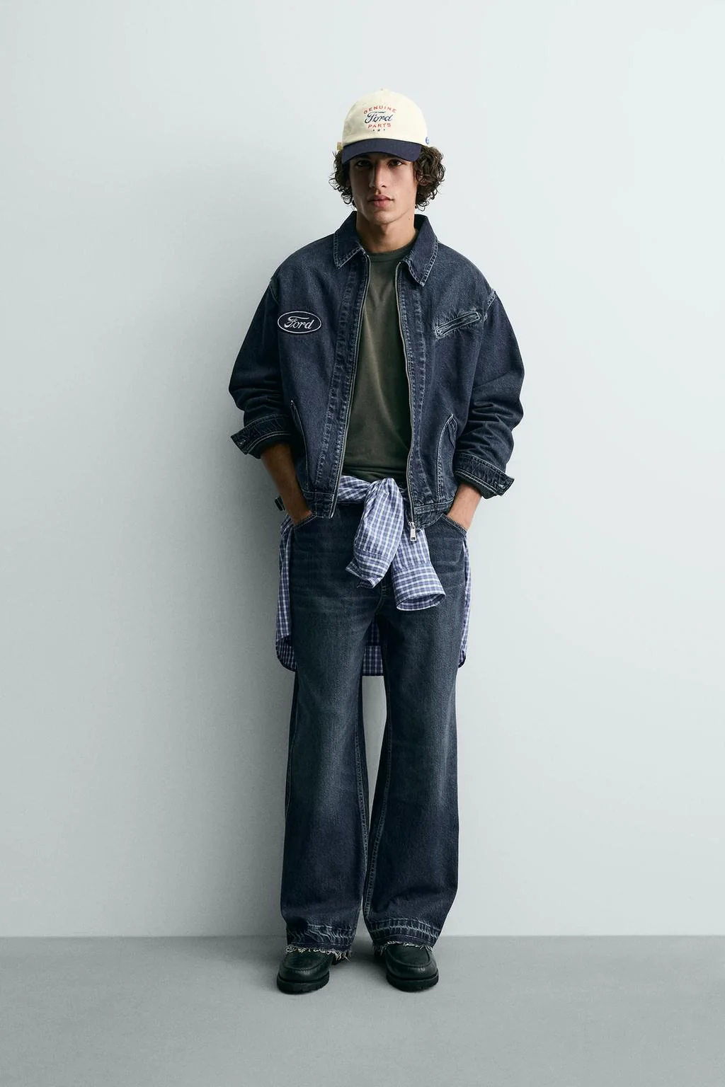 Джинсовая куртка с нашивкой FORD © — Форд