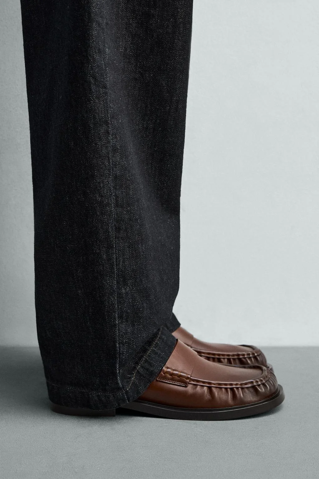 Кожаные лоферы — Костюмы