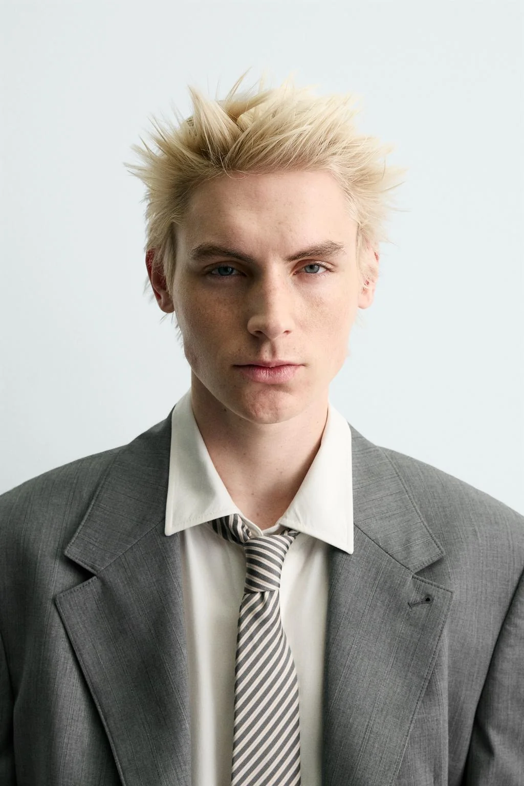 100% шёлковый галстук в полоску — Красные галстуки