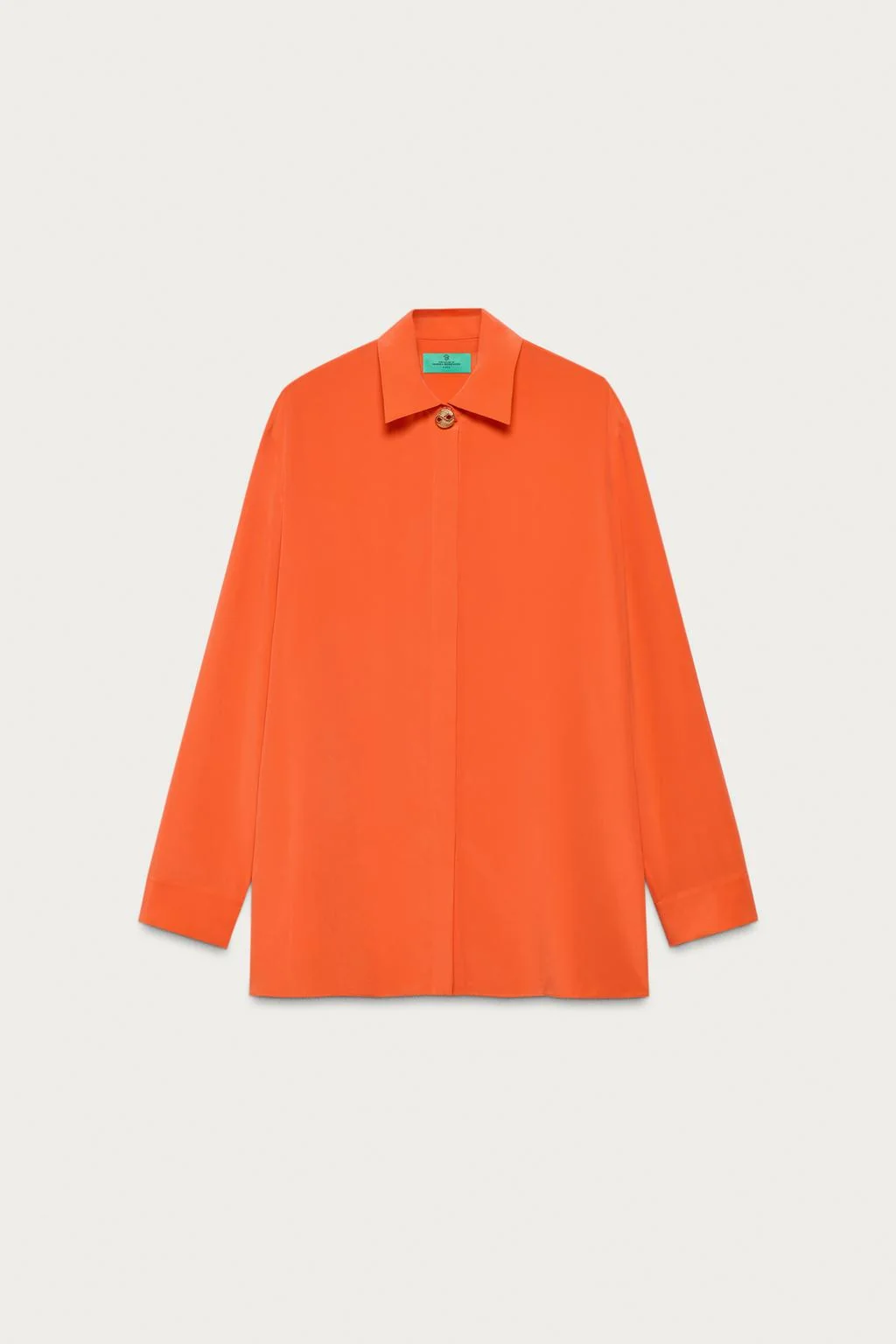 MARISA BERENSON X ZARA РУБАШКА ИЗ 100% ШЁЛКА