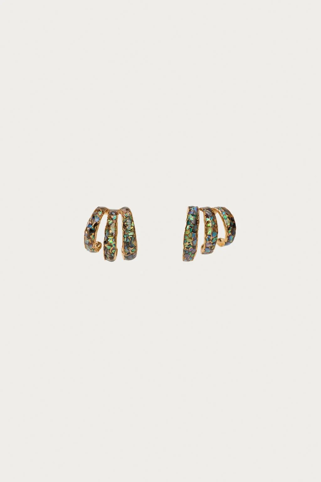 Серьги-кольца тройные Marisa Berenson x Zara