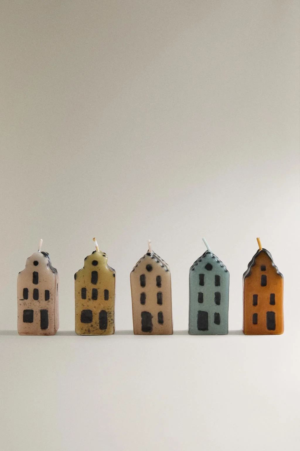 Набор ароматических свечей (5 шт.) — Резиновые фитилеи и свечи