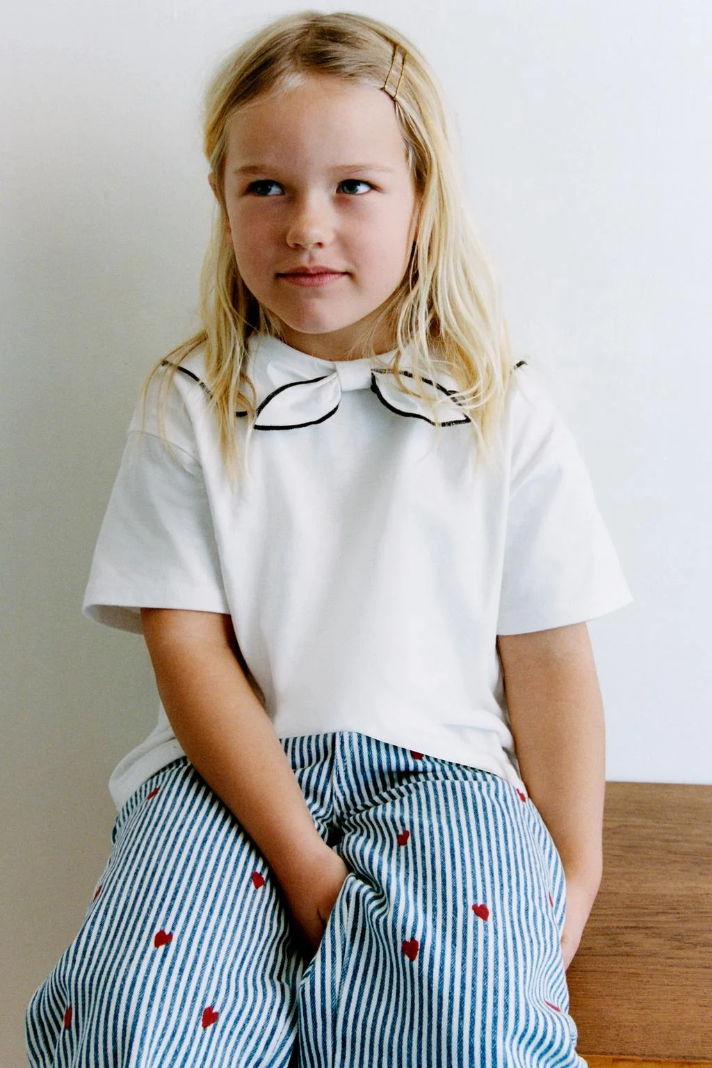 ШАРФ-ФУТБОЛКА С БАНТОМ — С коротким рукавом