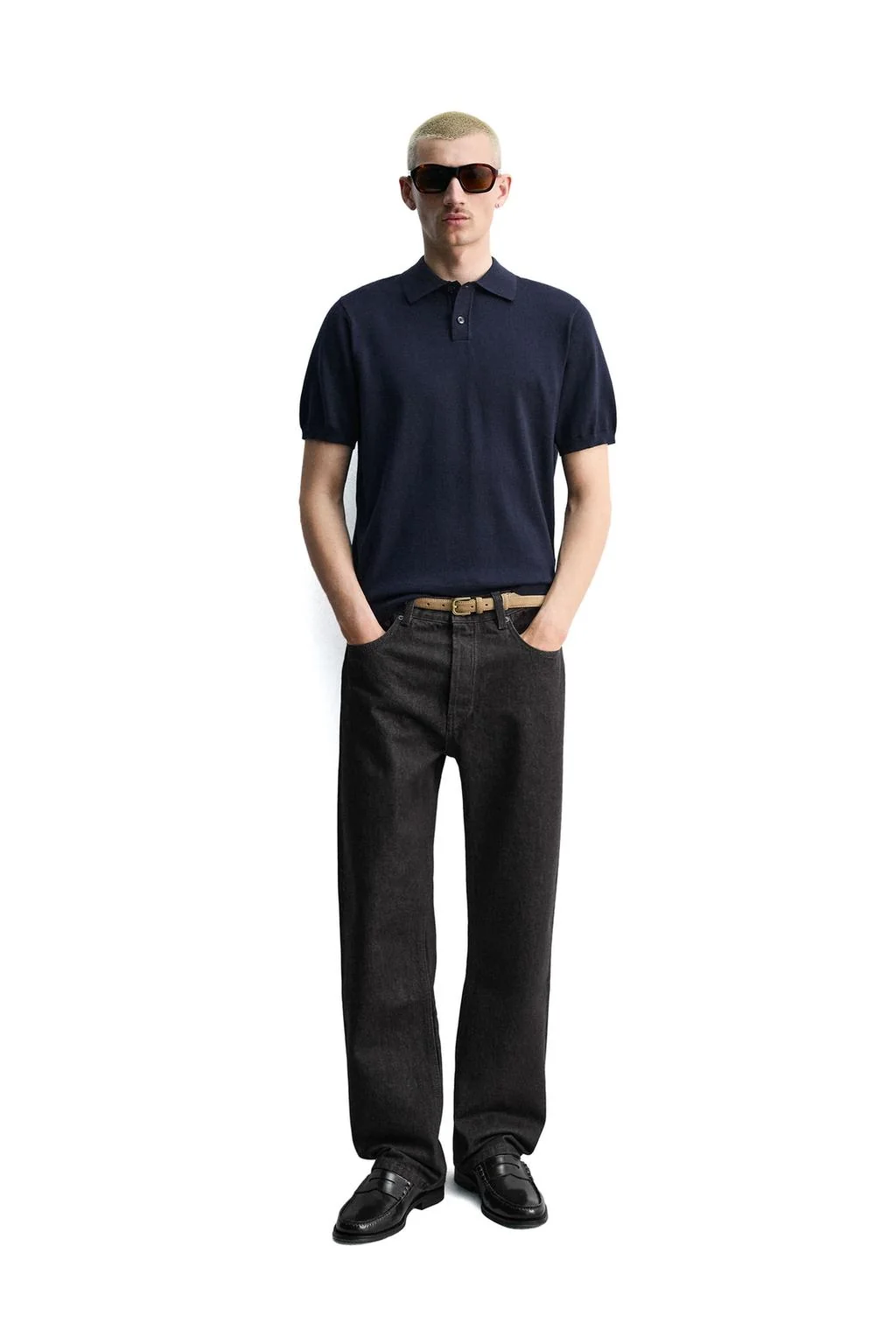 Поло из трикотажа классического кроя — Поло