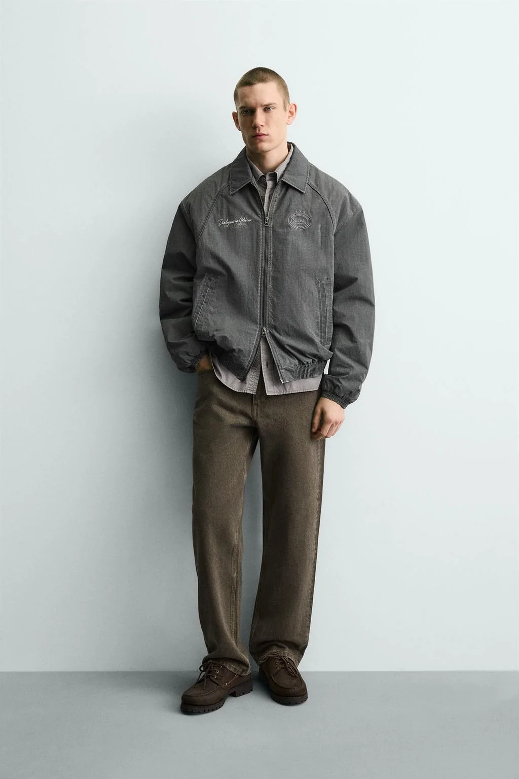 Пуховик с текстурой — Jackets