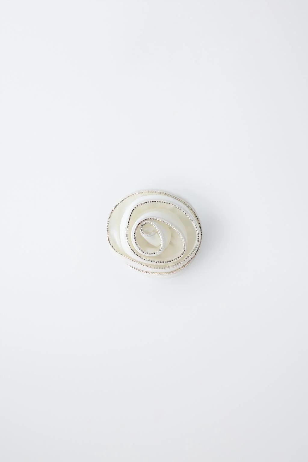 Заколка-клип с цветком из страз — Привоски для волос