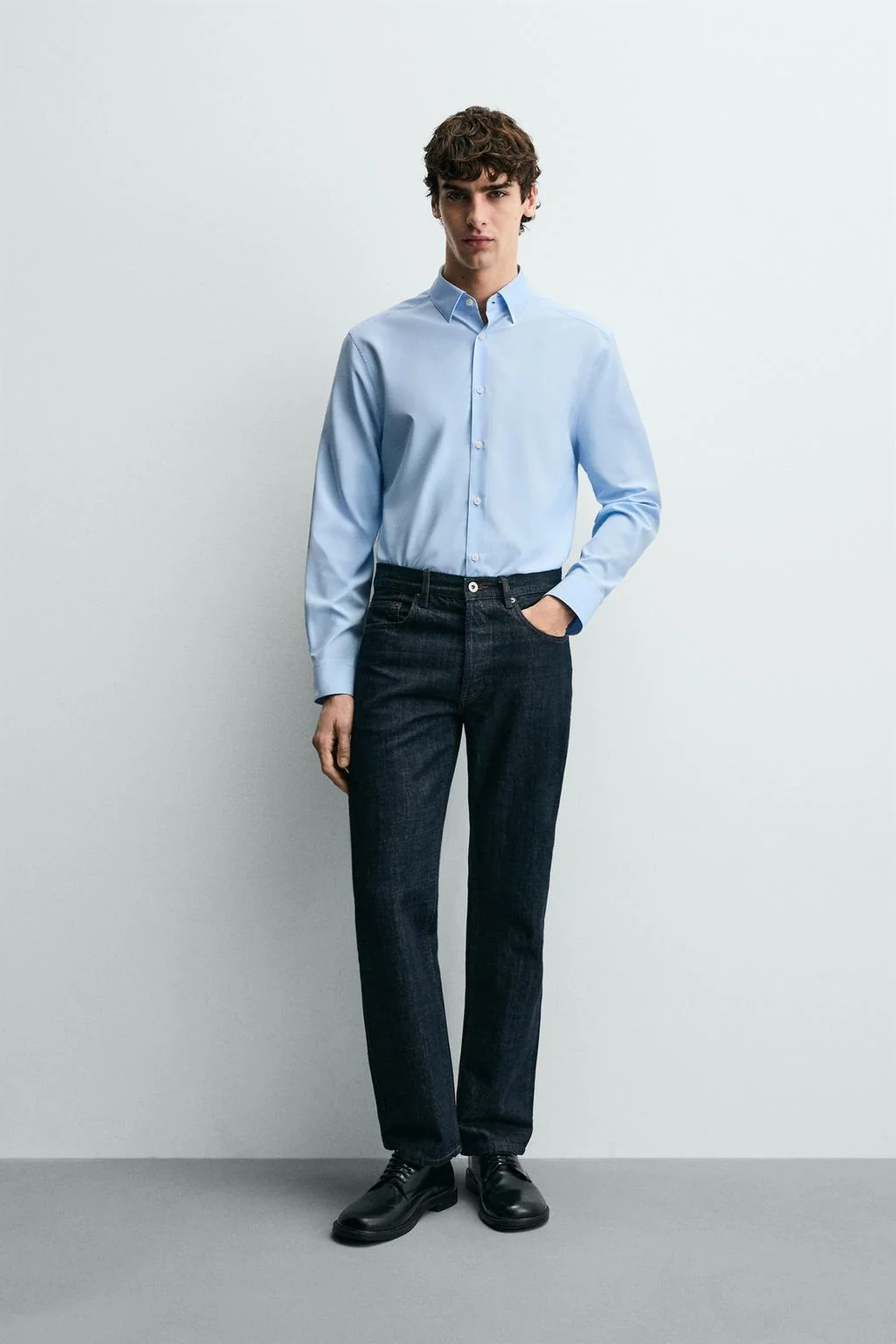 Зауженная рубашка — Деловой стиль