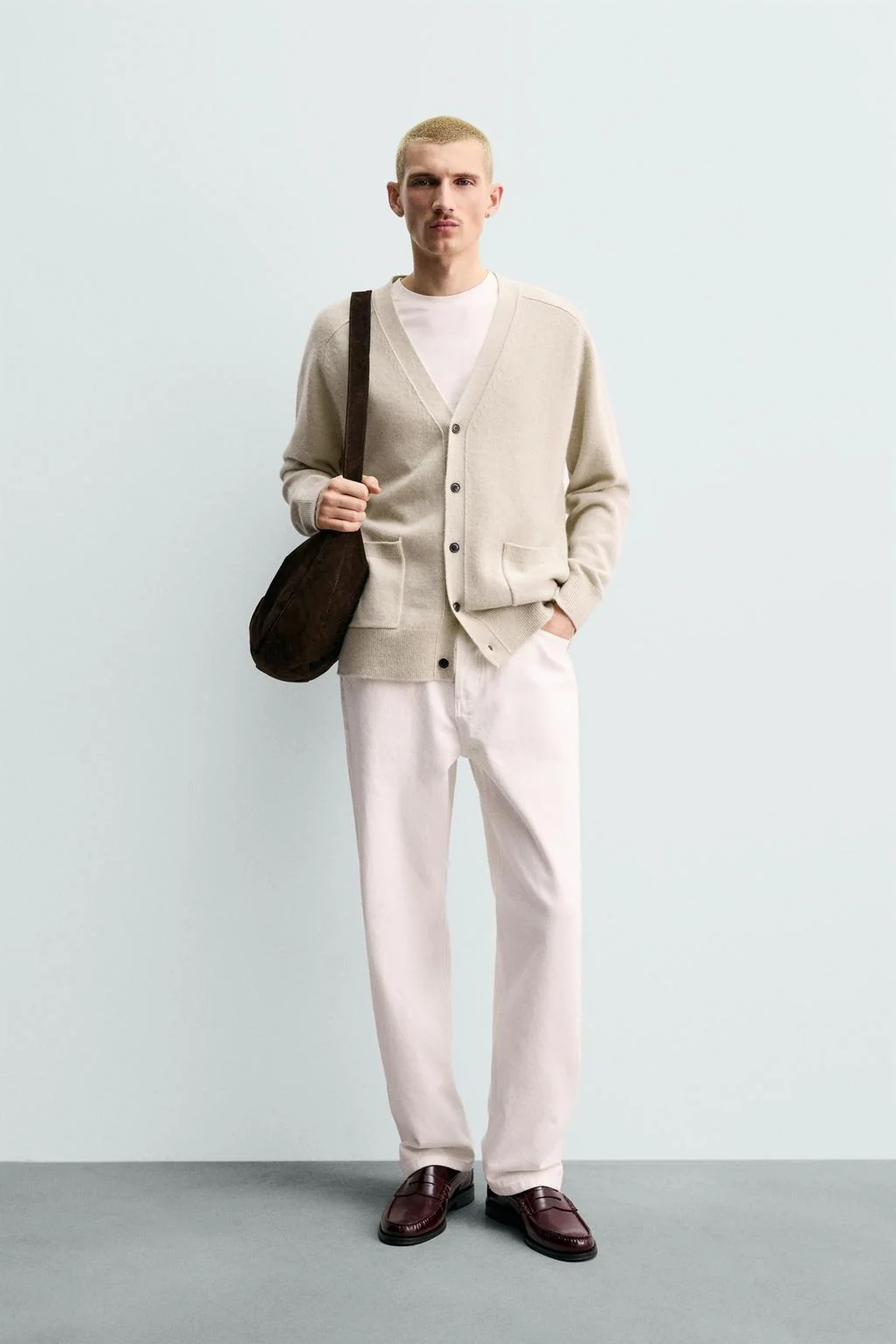 Кардиган из шерсти альпаки — Кардиганы