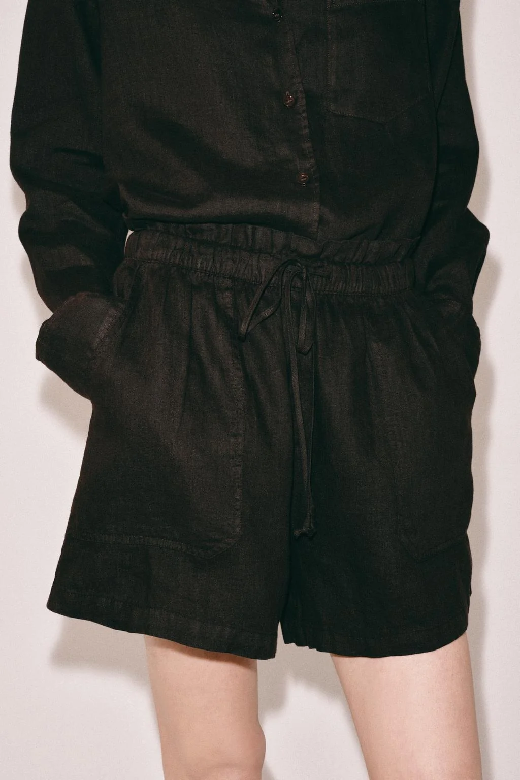 Шорты из льна ZW COLLECTION