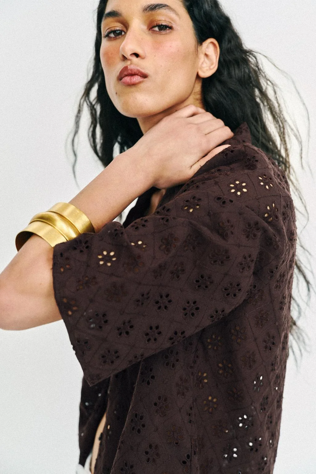 Браслет с металлическим обручем