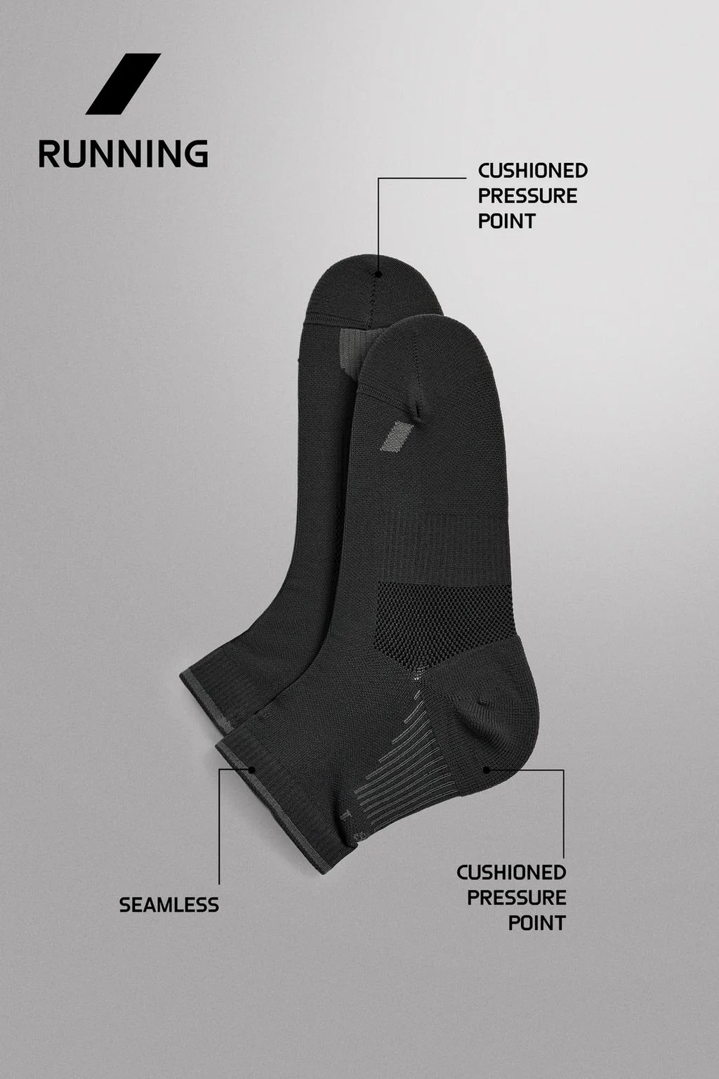 Комплект из 2 технических носков для тренировок — Нижнее белье