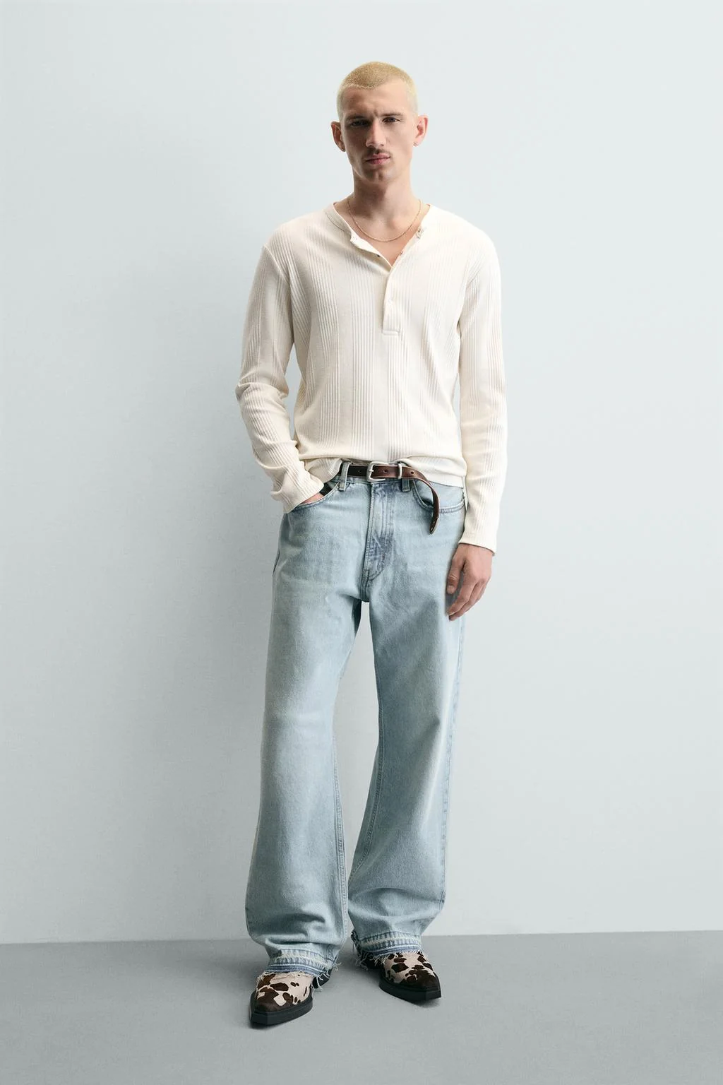 Кожаные балетки