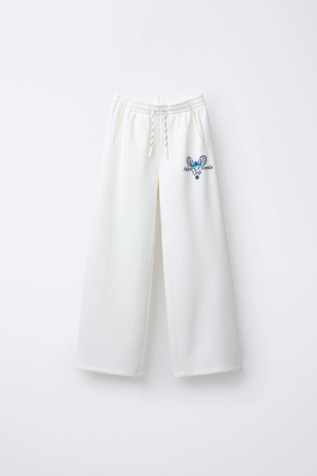 Широкие брюки из модала с принтом Lilo & Stitch © Disney — Леггинсы и спортивные штаны