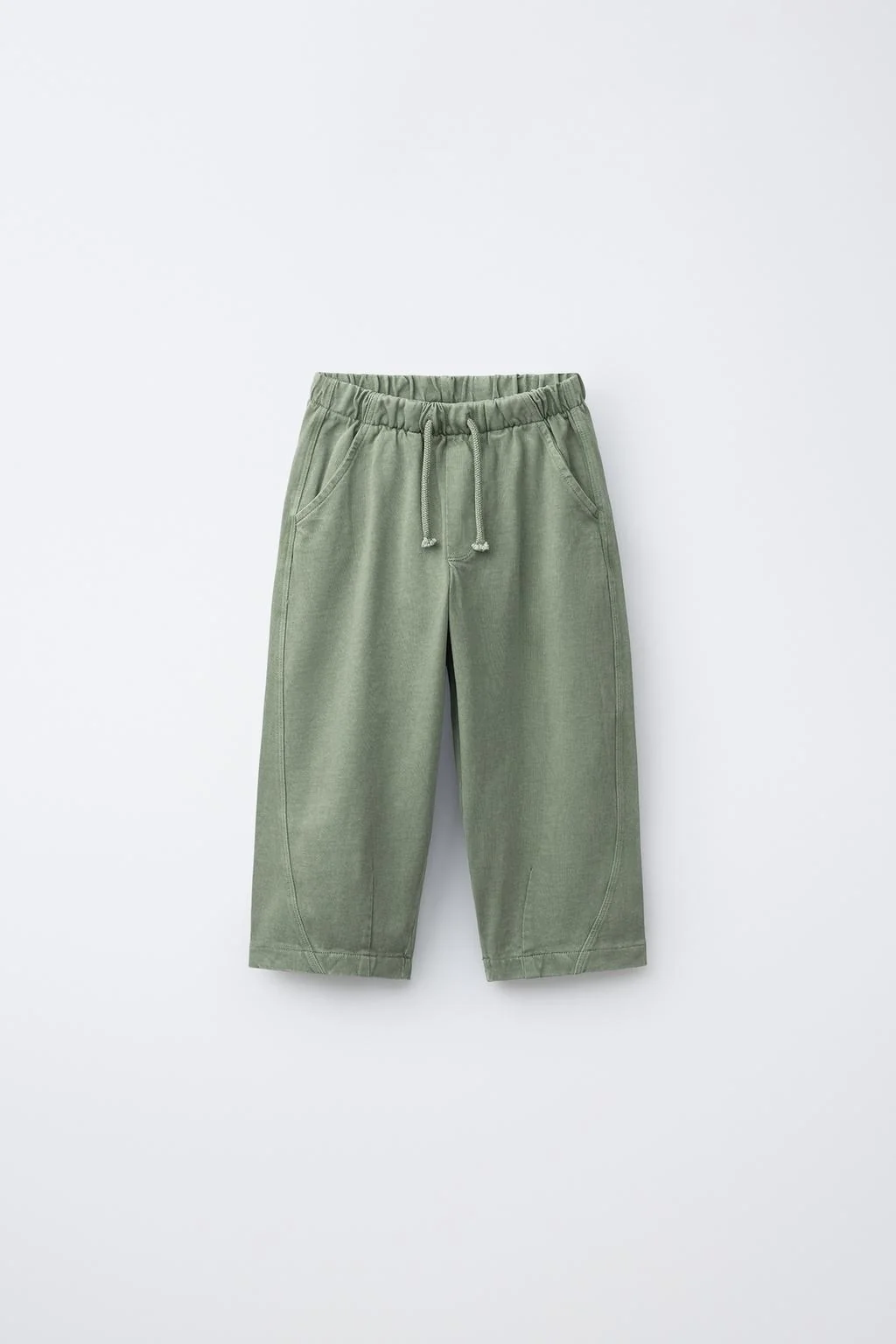 Свободные брюки из тяжелого джерси — Трендовые фасоны