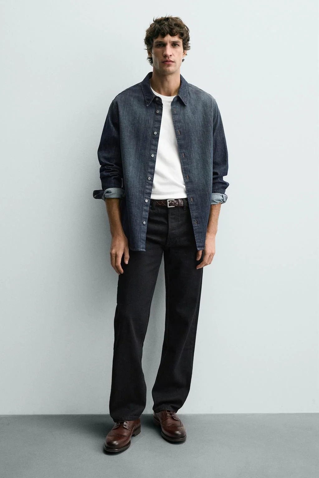 Кожаные броги