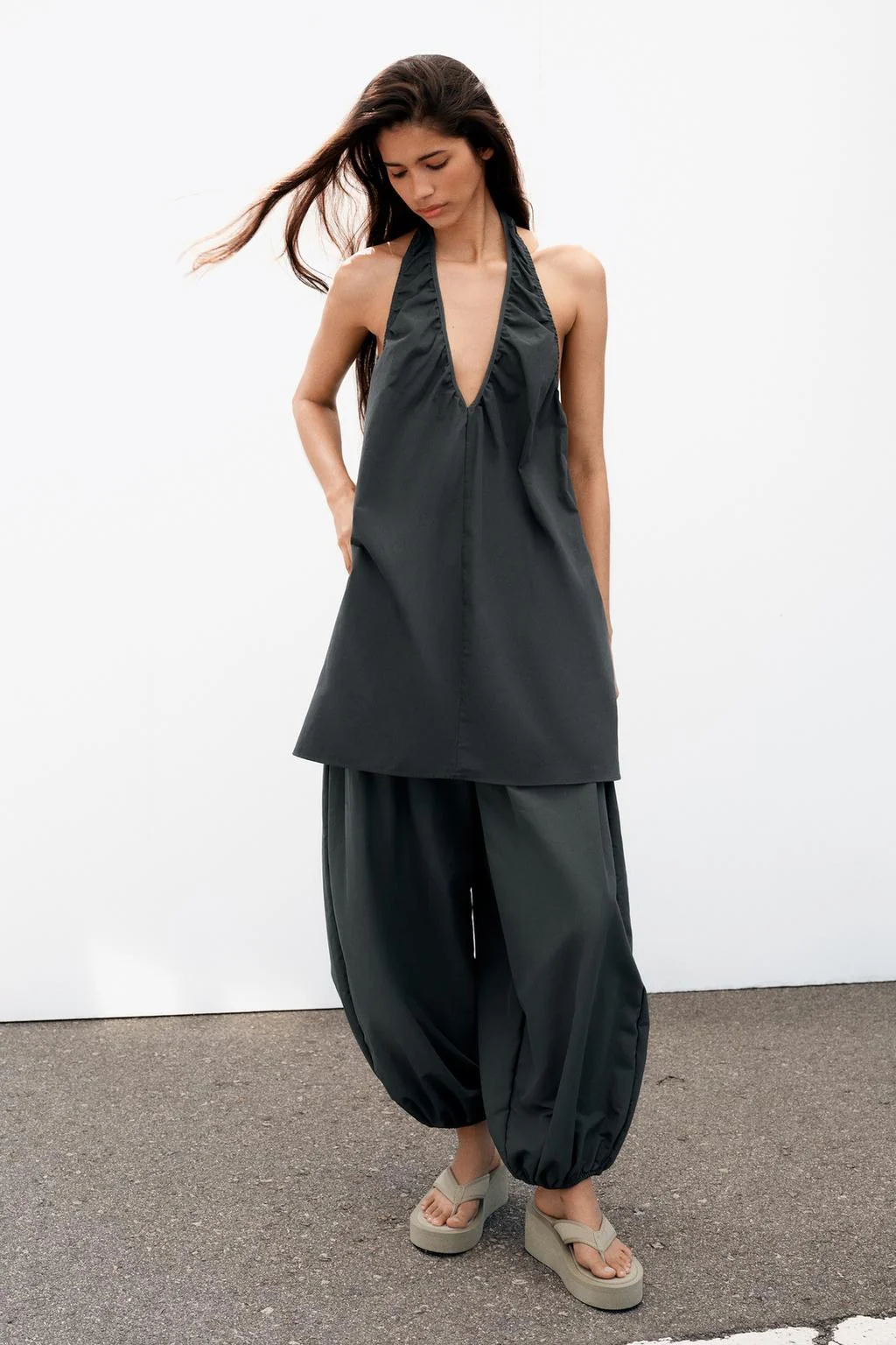 Платформенные сандалии