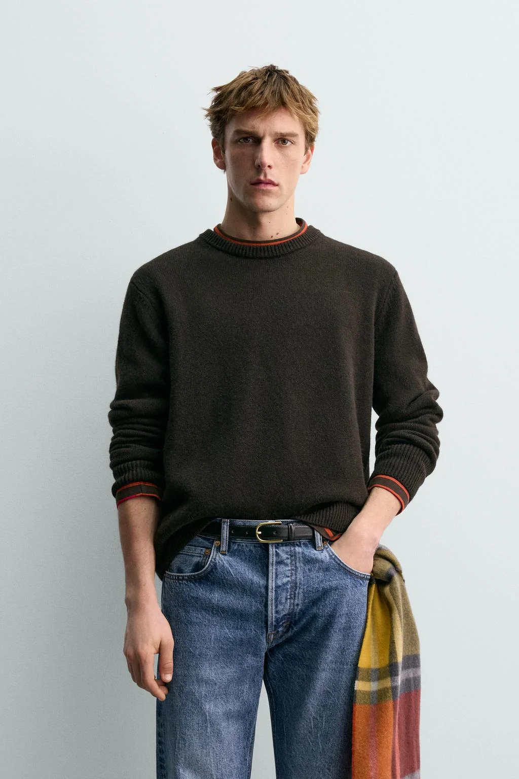 Свитер из шерсти и кашемира AARON LEVINE X ZARA