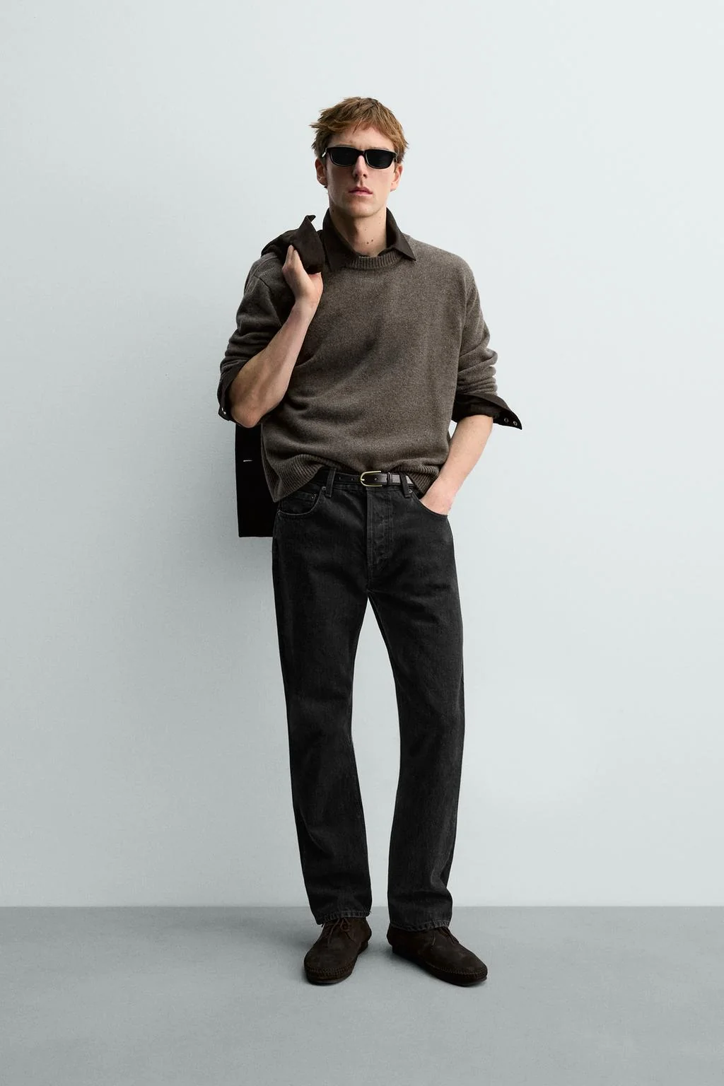 Свитер из шерсти и кашемира AARON LEVINE X ZARA