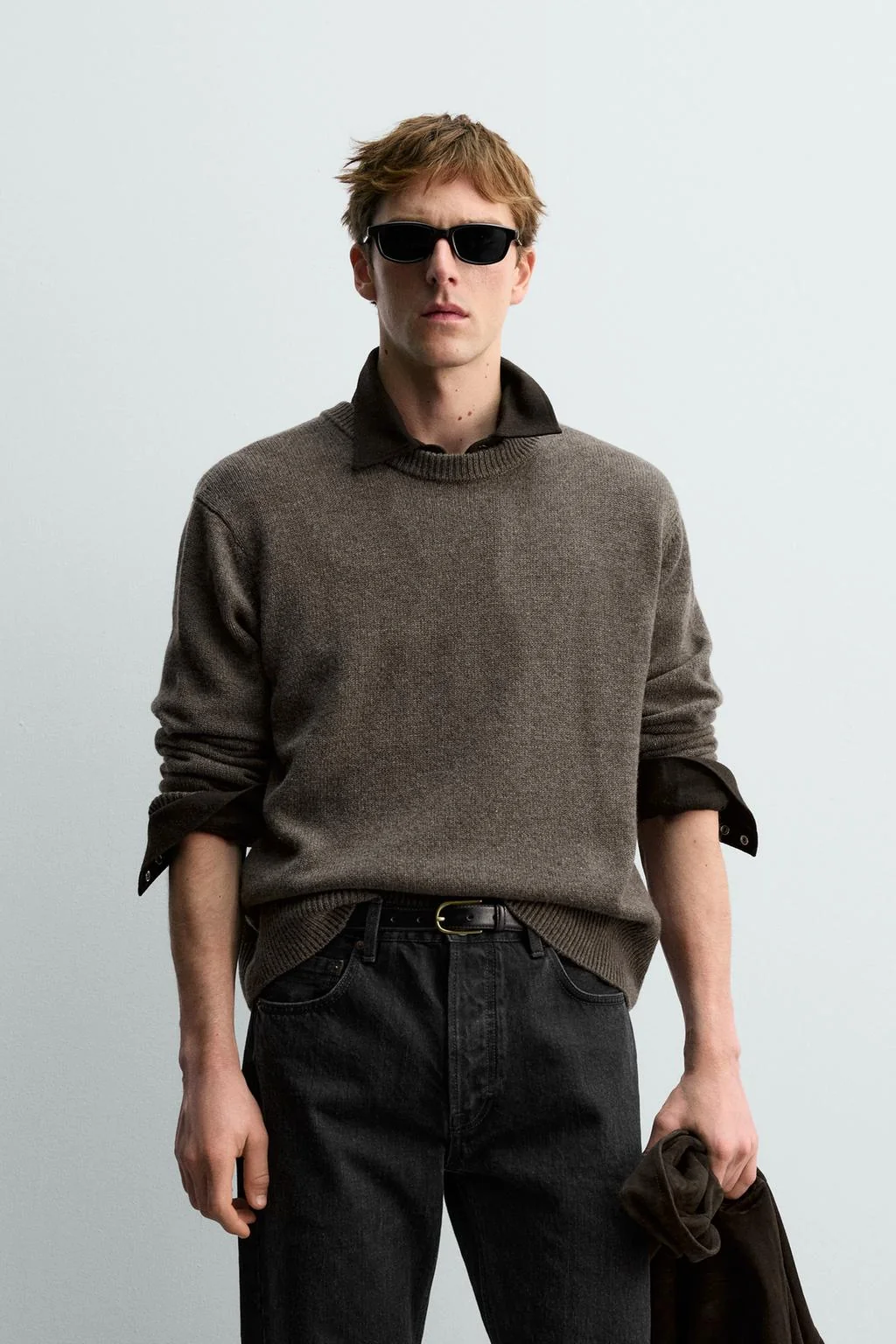 Свитер из шерсти и кашемира AARON LEVINE X ZARA