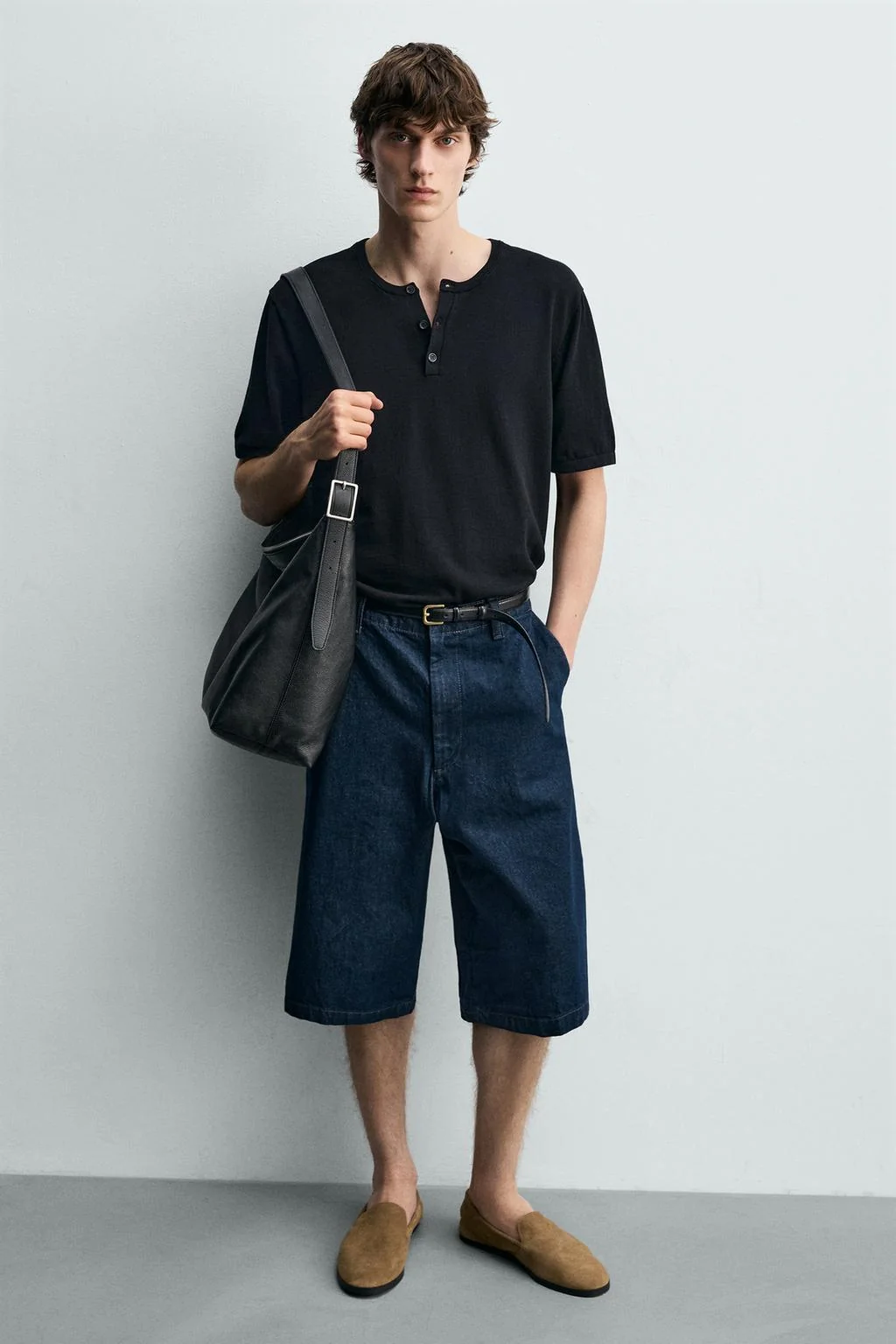 Кожаные лоферы — Кожа