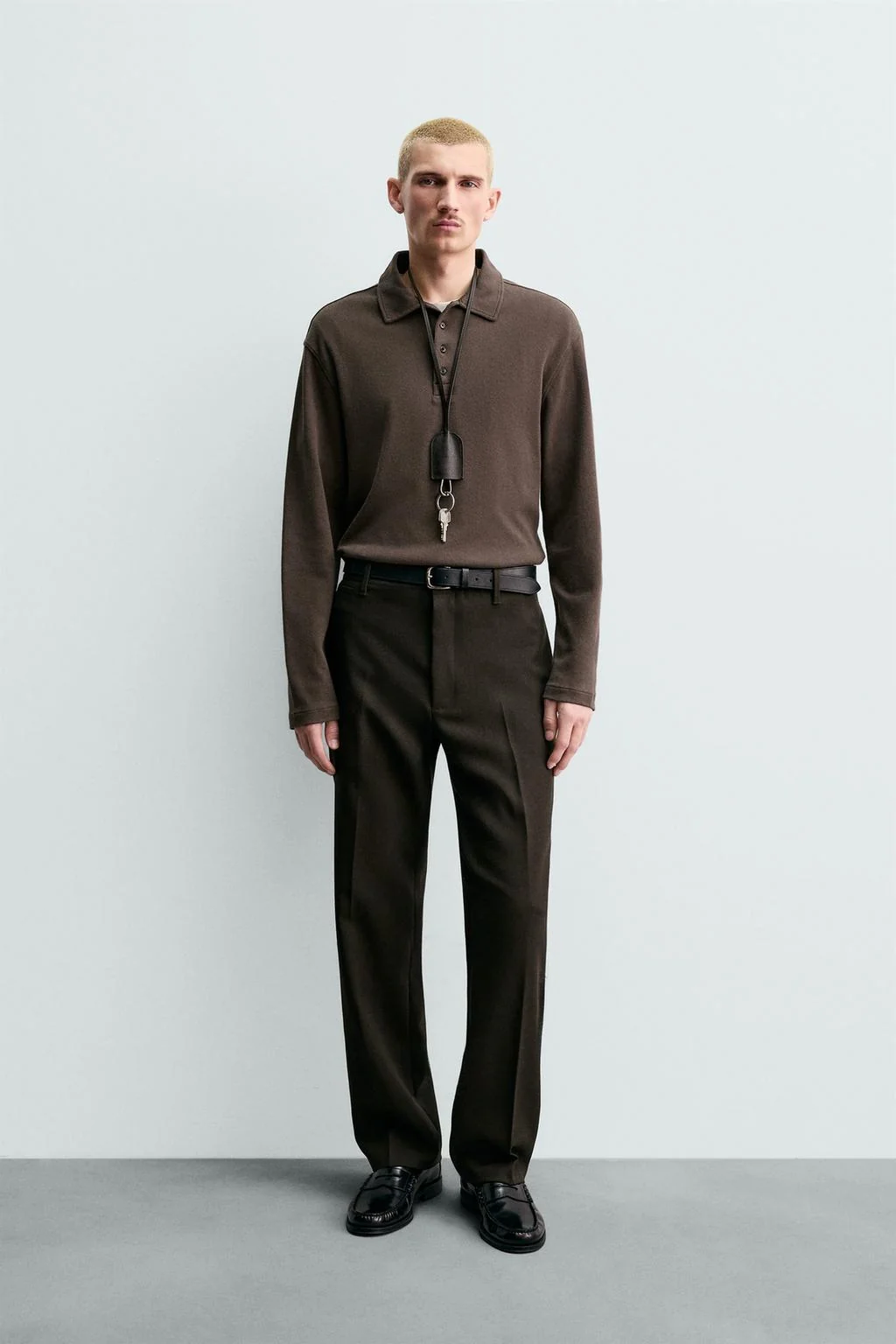 Брюки чино из 100% шерсти Origins — Чиносы