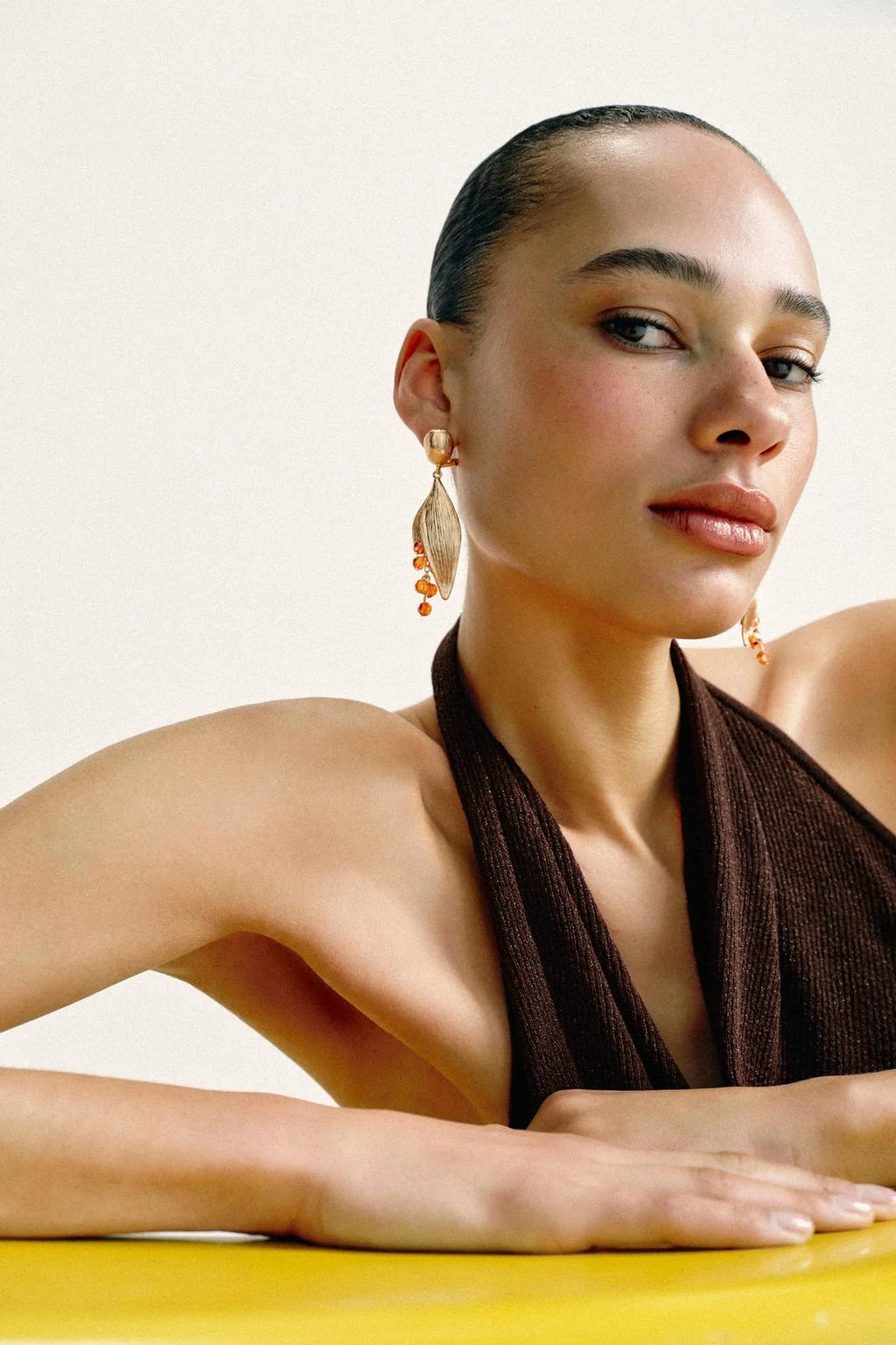 Серьги с бисерными цветами — Ювелирные изделия