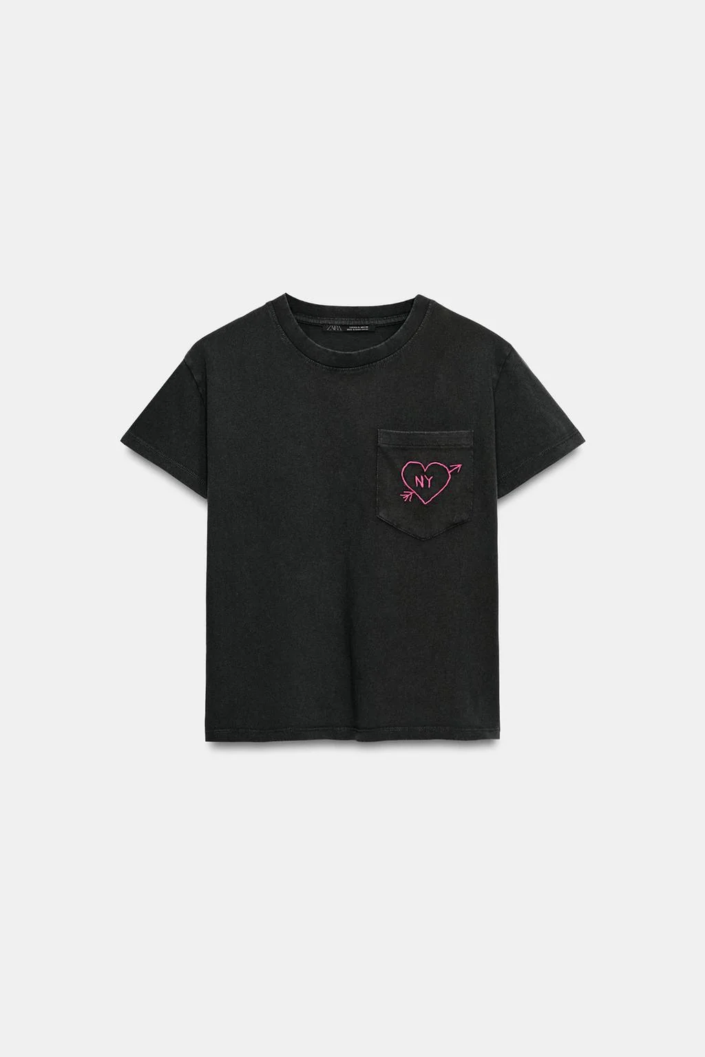 Фейд-футболка с карманом — Футболки