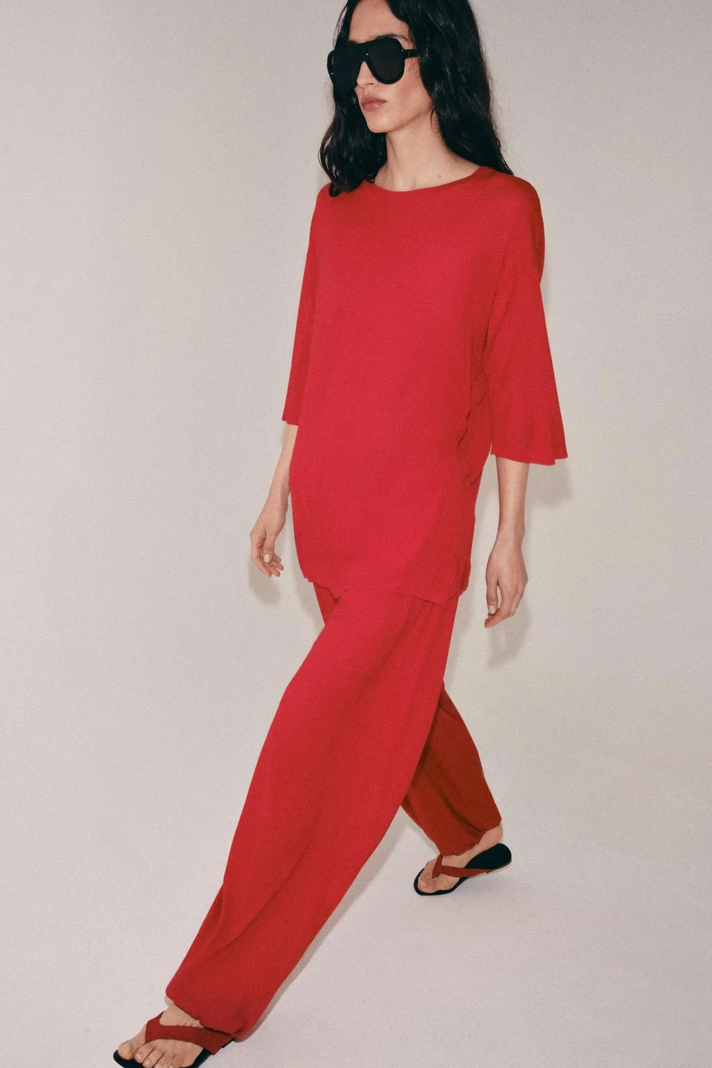 Вязаные брюки-сафари — Брюки