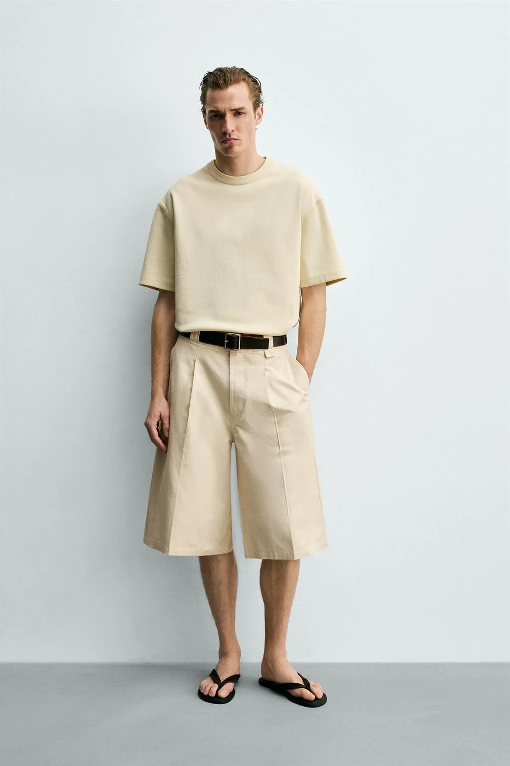 Свитшот с коротким рукавом свободного кроя — Худи | свитера